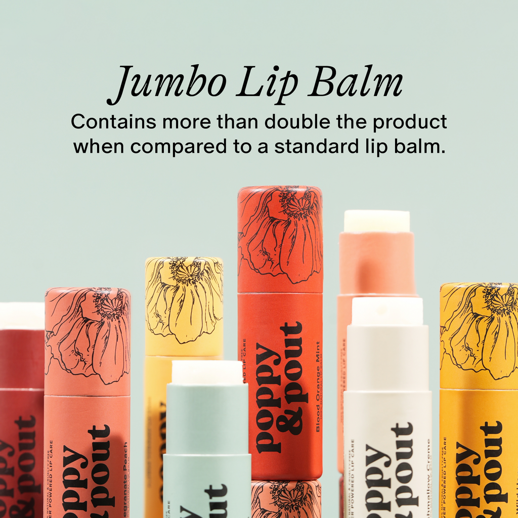 POPPY & POUT Lip Balm, Wild Honey