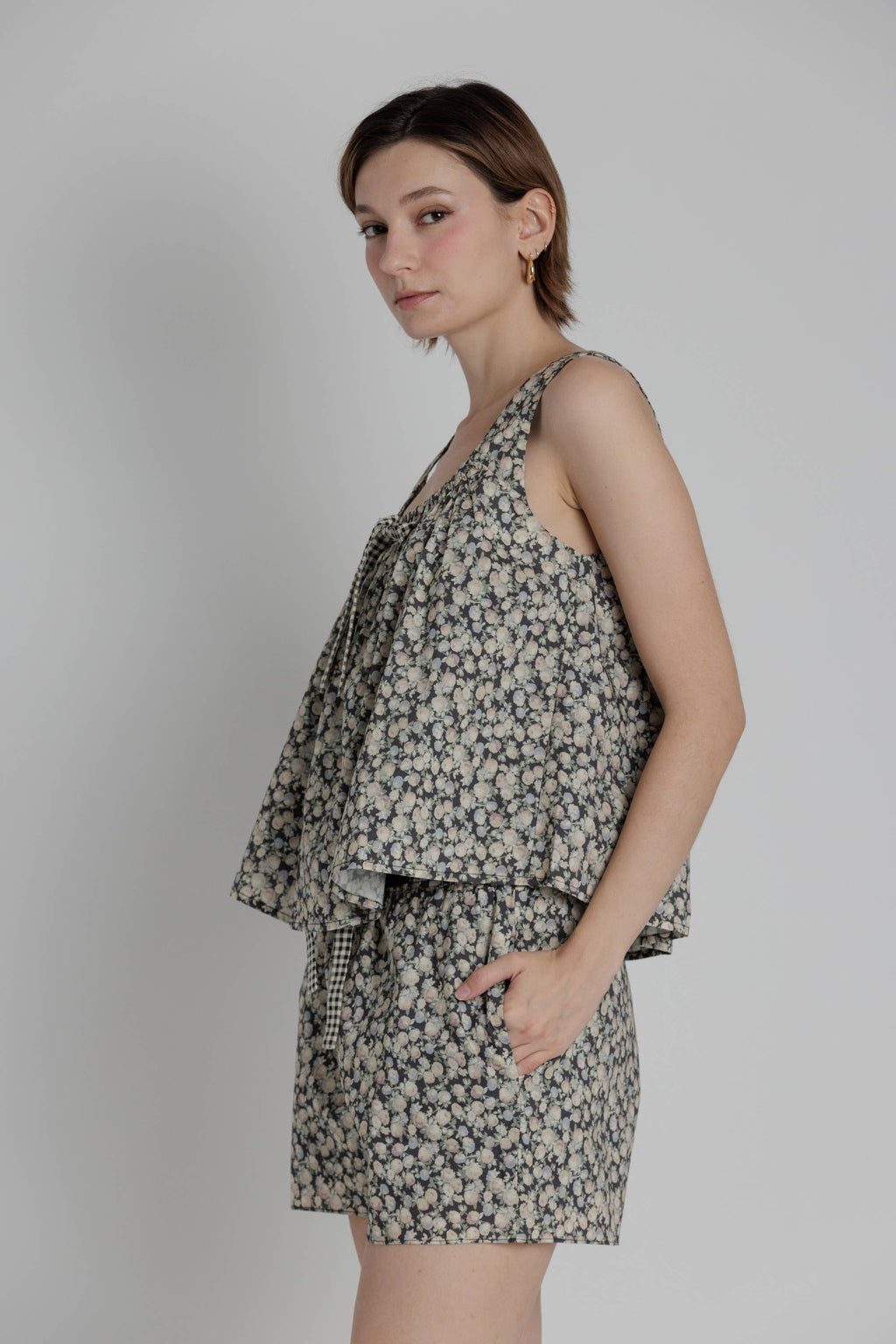 Floral Sleeveless Top