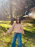 SKIES ARE BLUE Knitted Long Sleeve Sweater