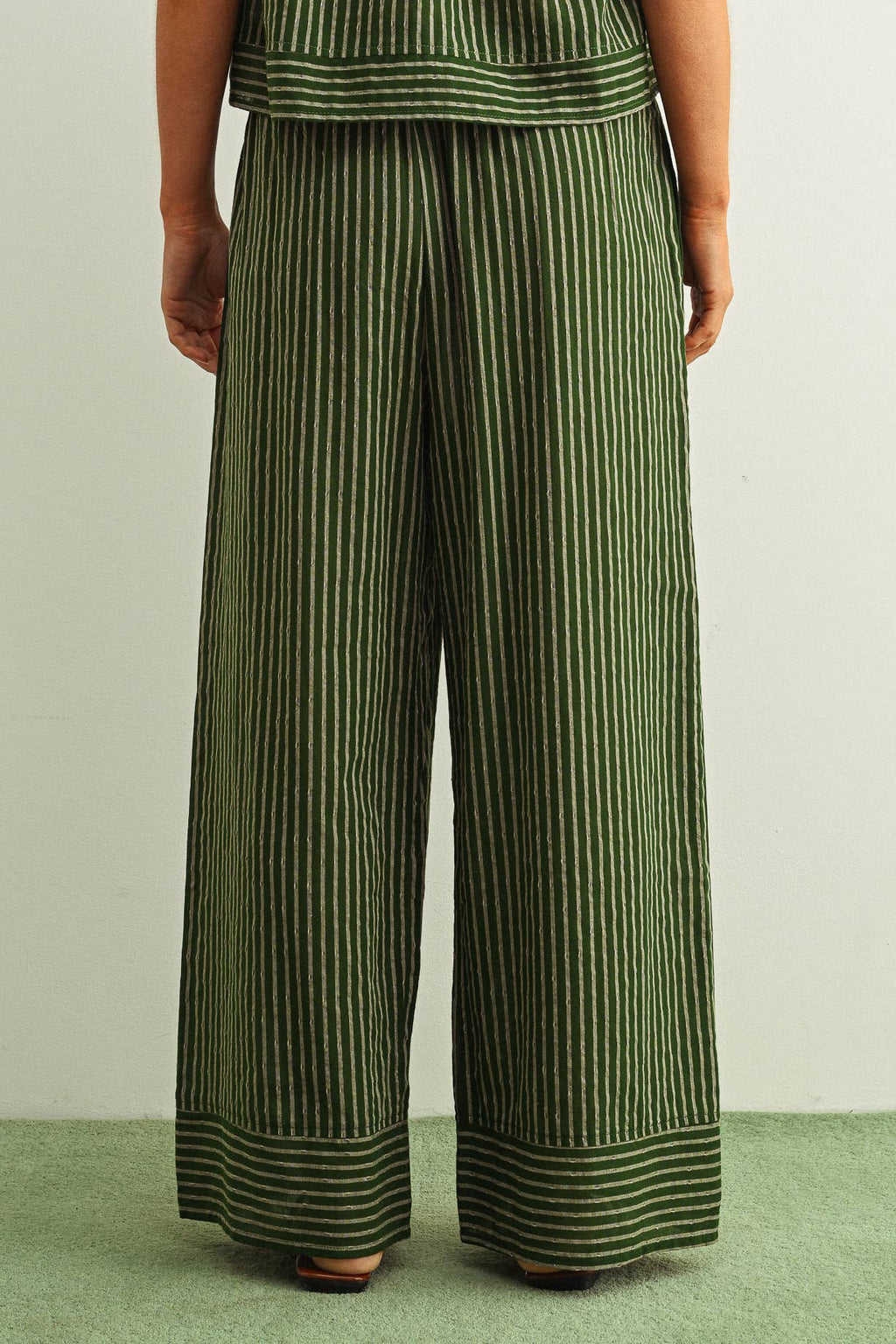 Billy Striped Wide Leg Pants