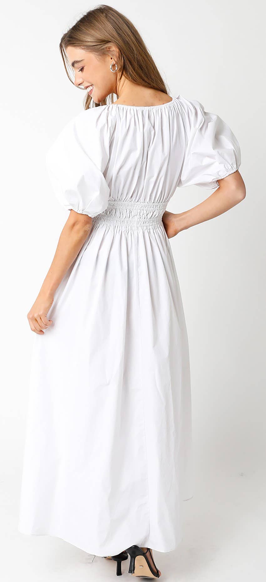 Hannah Cotton Maxi Dress