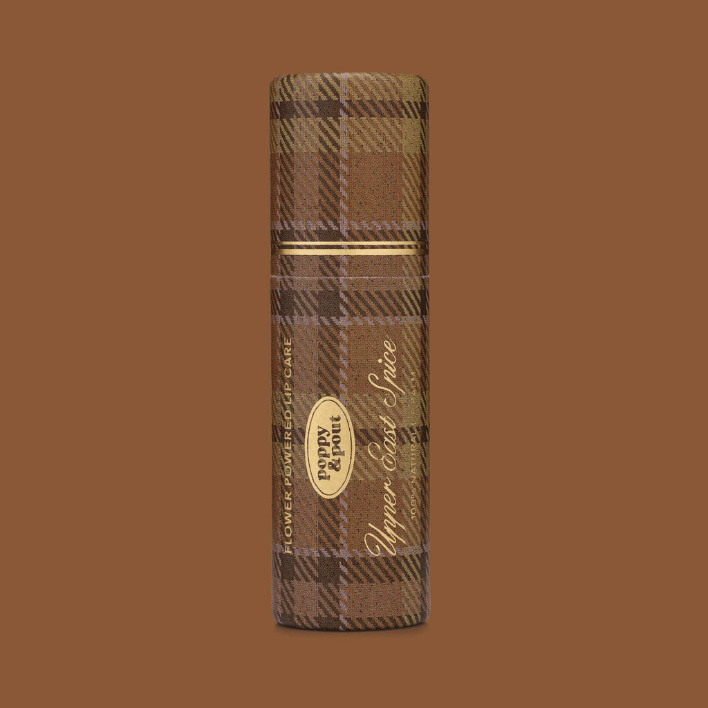 POPPY & POUT Lip Balm, Uptown Autumn, Upper East Spice
