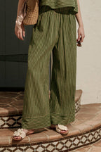 Billy Striped Wide Leg Pants