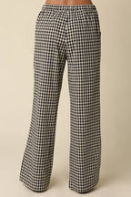 Sienna Gingham Drawstring Pants