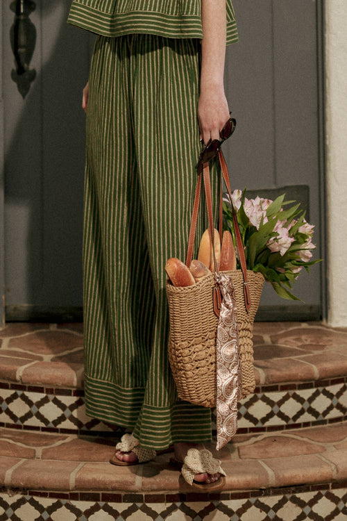 Billy Striped Wide Leg Pants