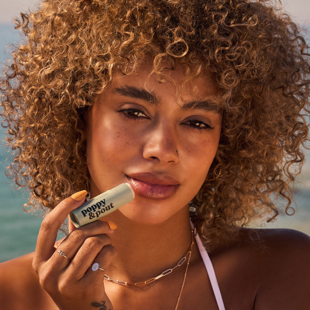 POPPY & POUT Lip Balm, Sweet Mint