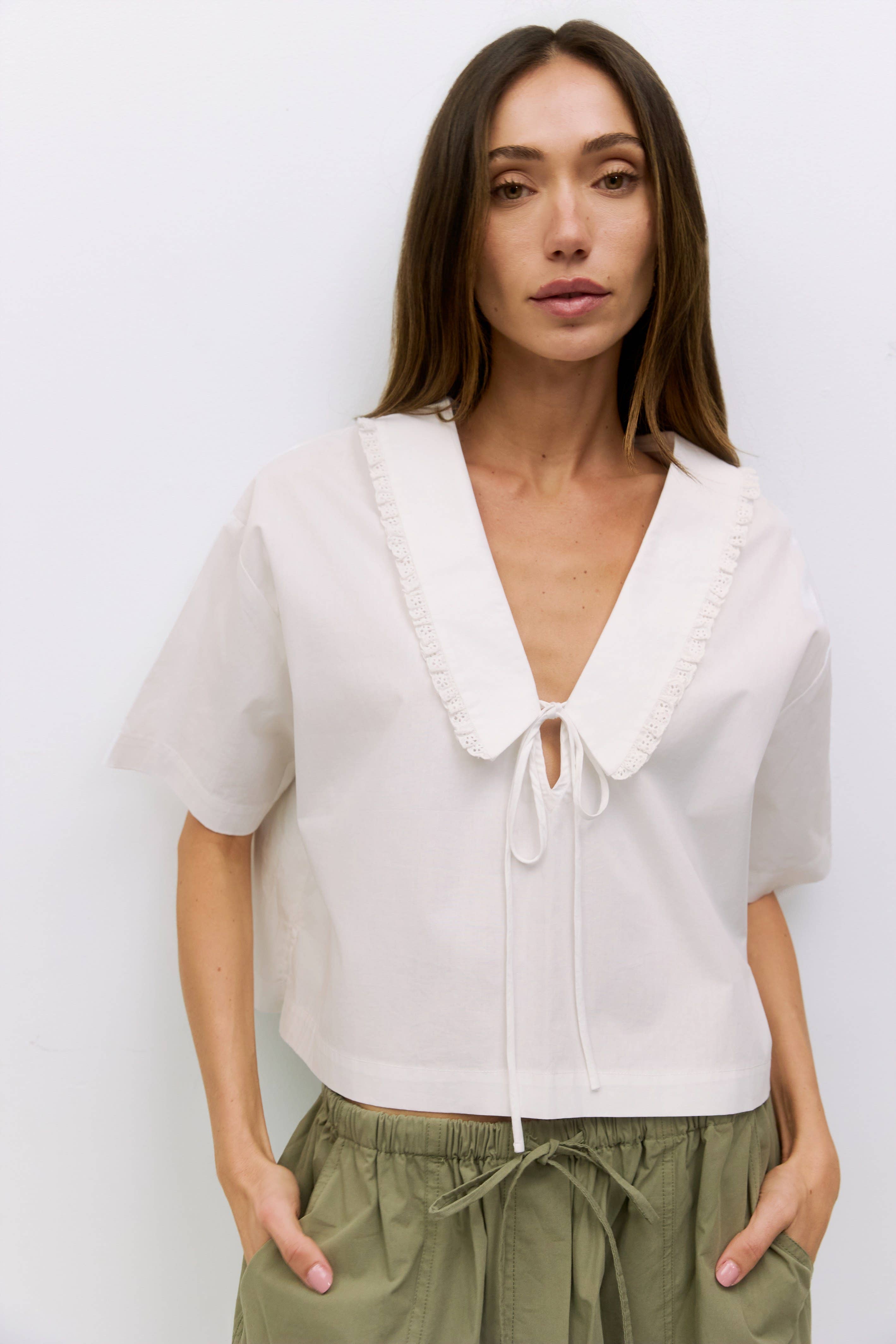 The Roseanne Marinero Blouse