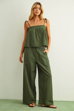 Billy Striped Wide Leg Pants