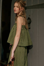 Billy Striped Spaghetti Strap Top