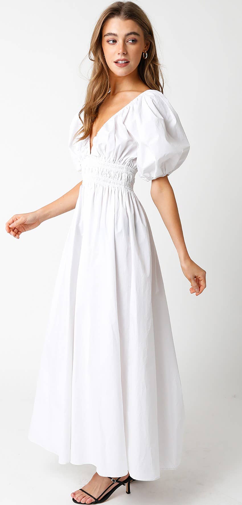 Hannah Cotton Maxi Dress