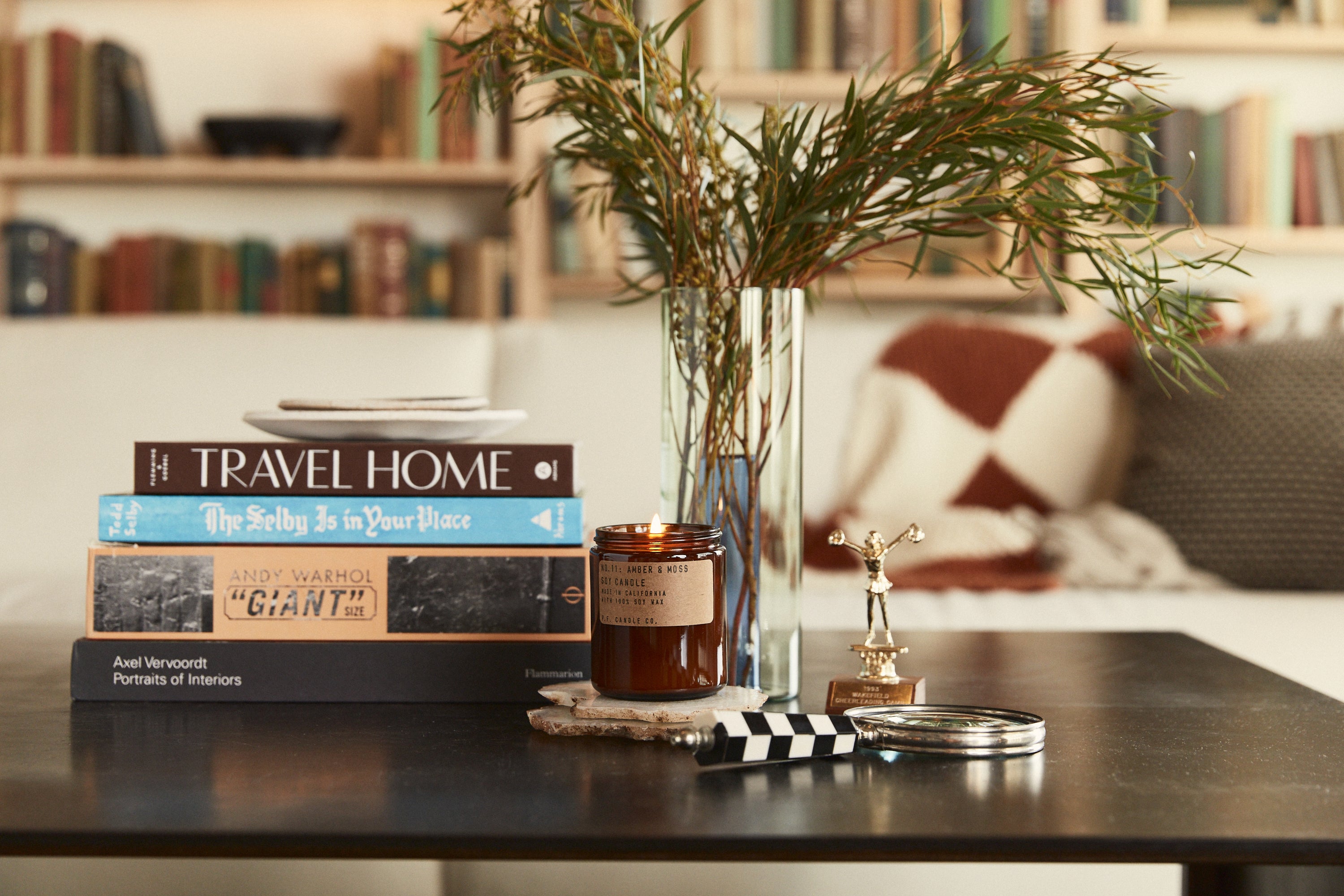 P.F. Candle Co. 7.2oz Standard Candle - Amber & Moss