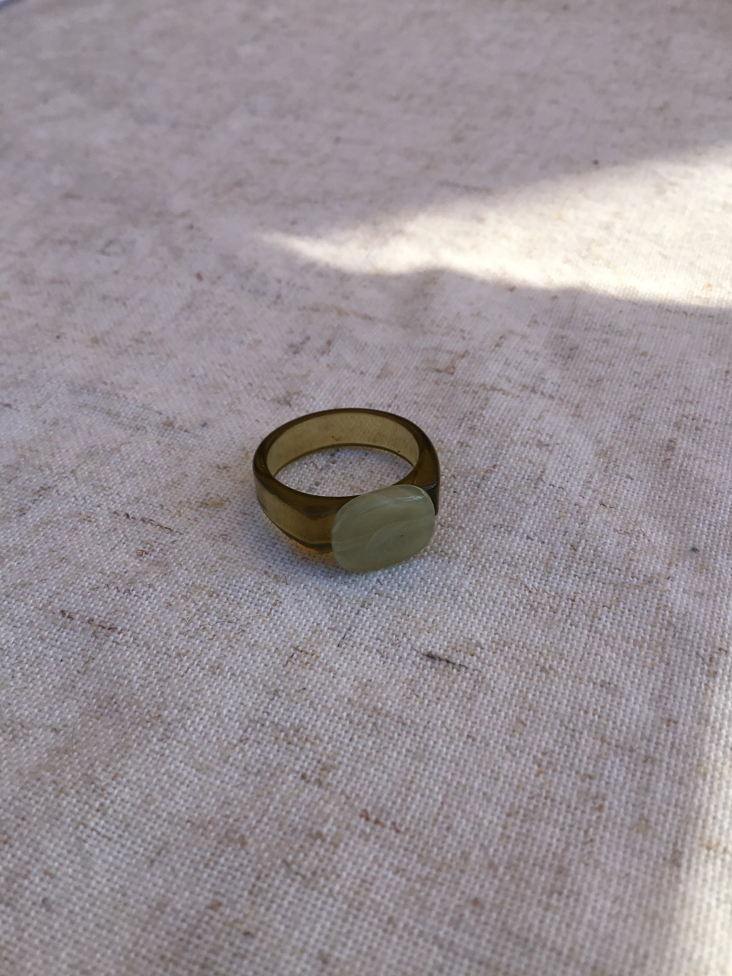Translucent Retro Ring