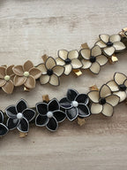 Flower Alligator Hair Clip