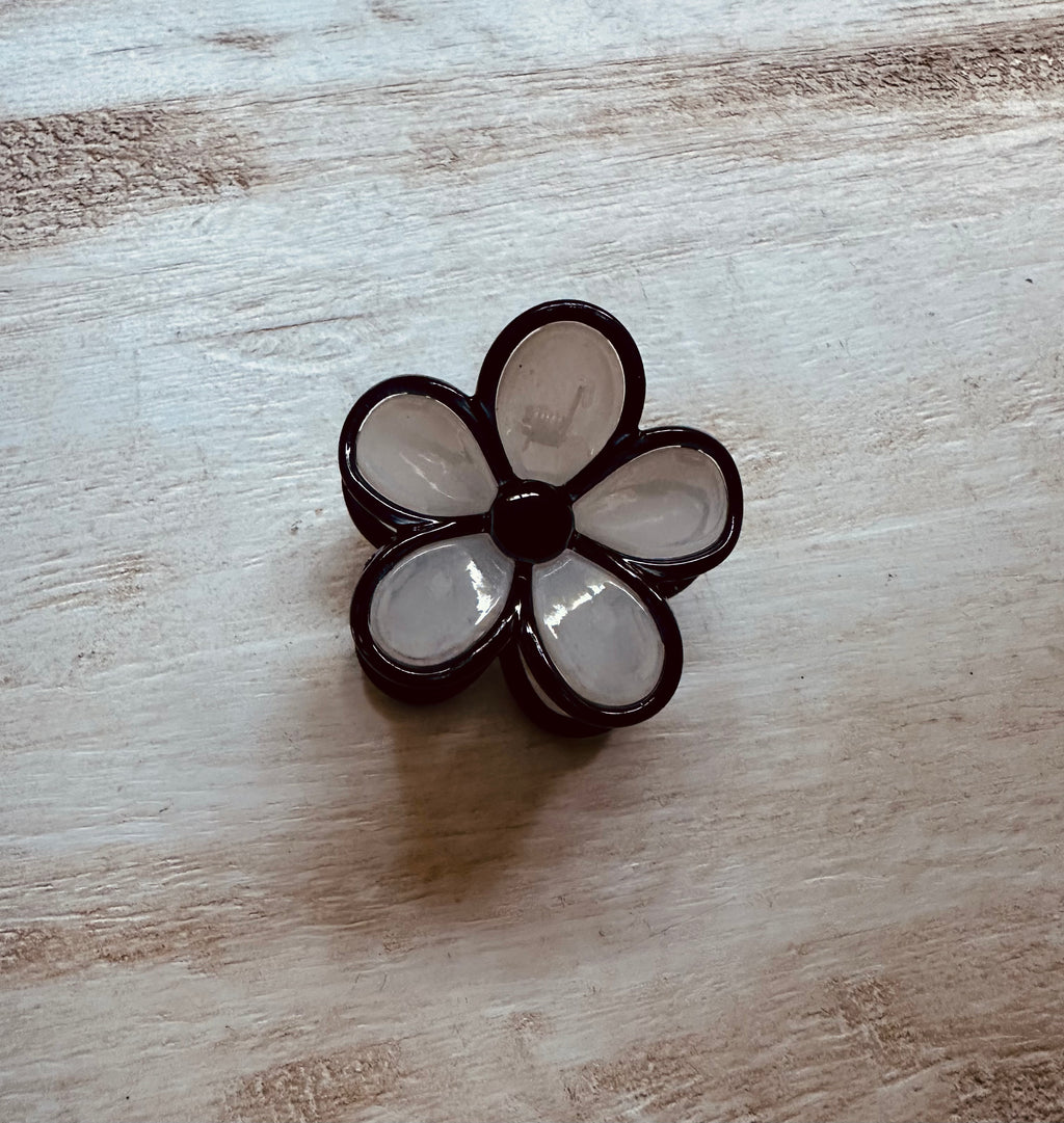 Small Retro Flower Hair Clip