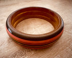 Liza Striped Bangle Bracelet