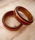 Liza Striped Bangle Bracelet