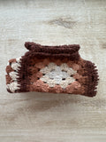 Crochet Covered Hair Clip