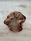 Corduroy Striped Hair Scrunchie