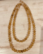Double Wrap Beaded necklace