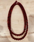 Double Wrap Beaded necklace
