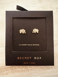 Elephant Stud Earrings