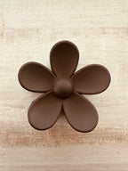 Solid Retro Flower Hair Clip