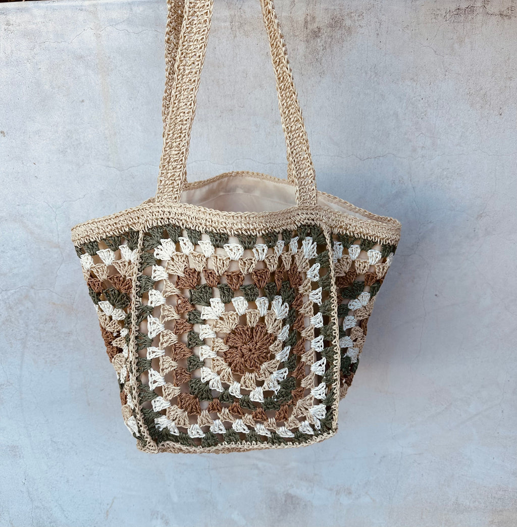 Granny Square Tote Bag