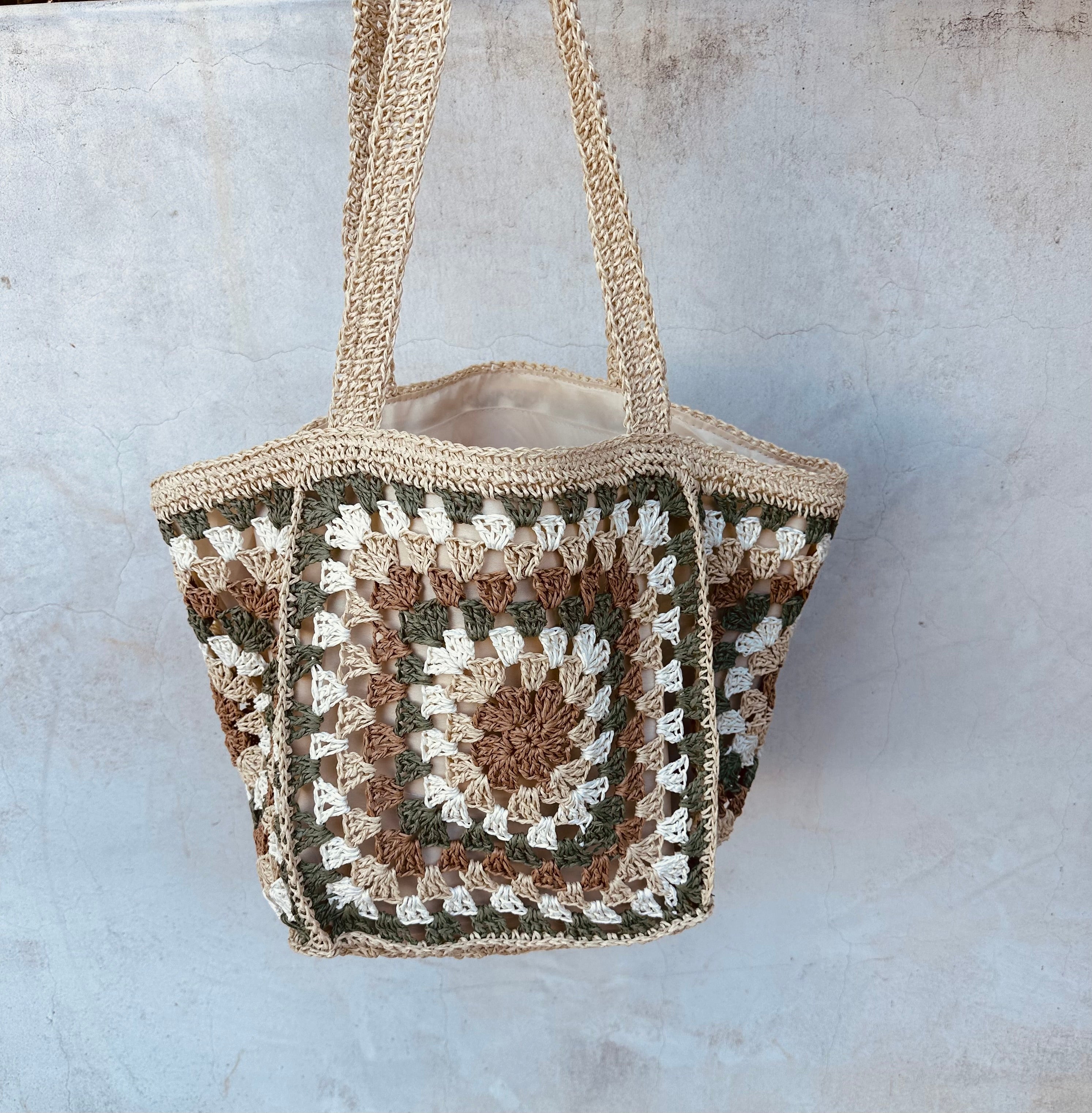 Granny Square Tote Bag