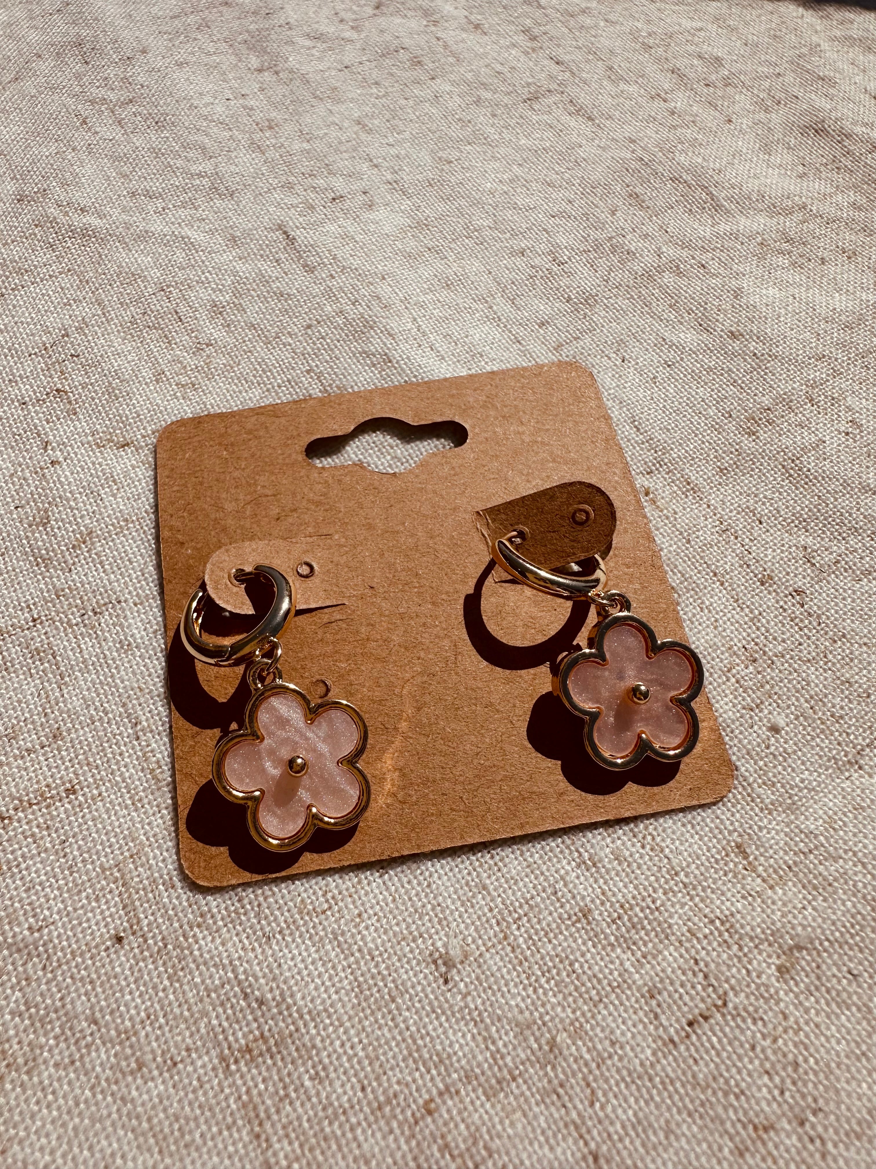 Drop Flower Earrings