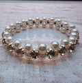 Pearl and Crystal Bracelet