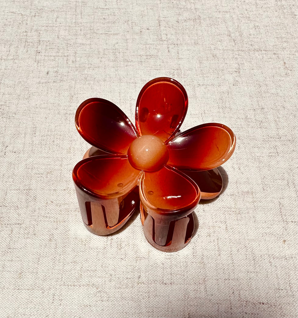 Ombre Retro Flower Hair Clip
