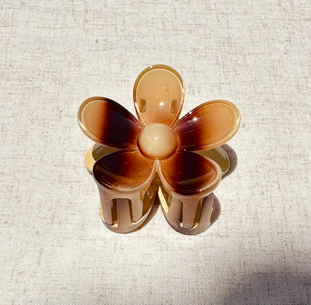 Ombre Retro Flower Hair Clip