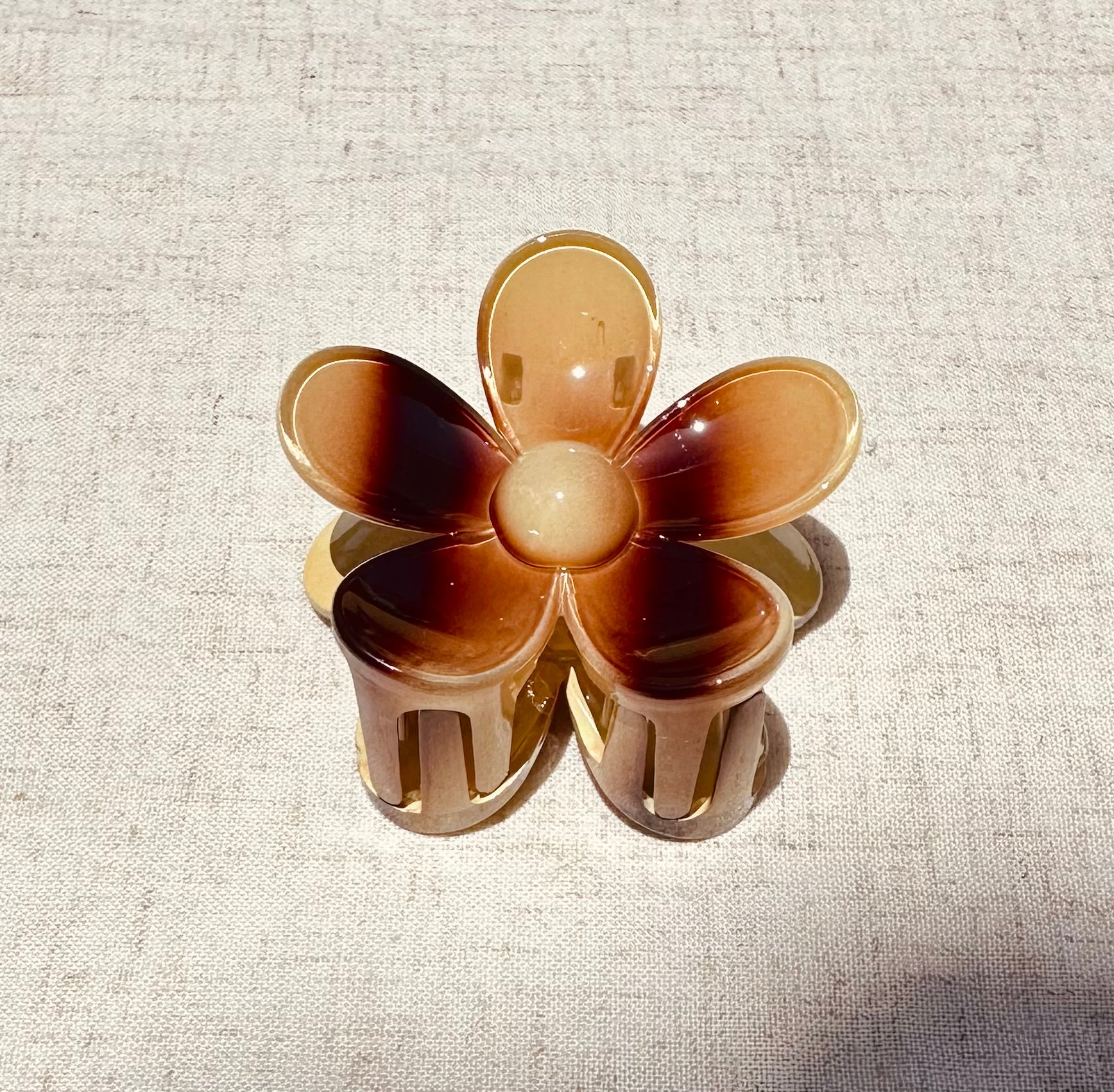Ombre Retro Flower Hair Clip