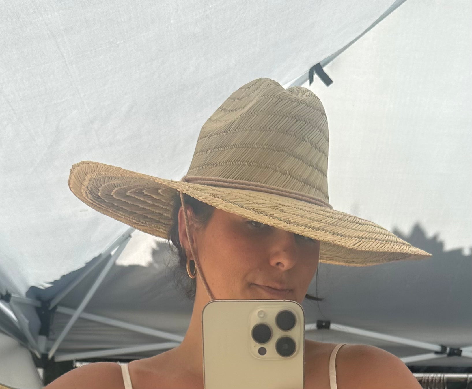 Large Brim Woven Sun Hat