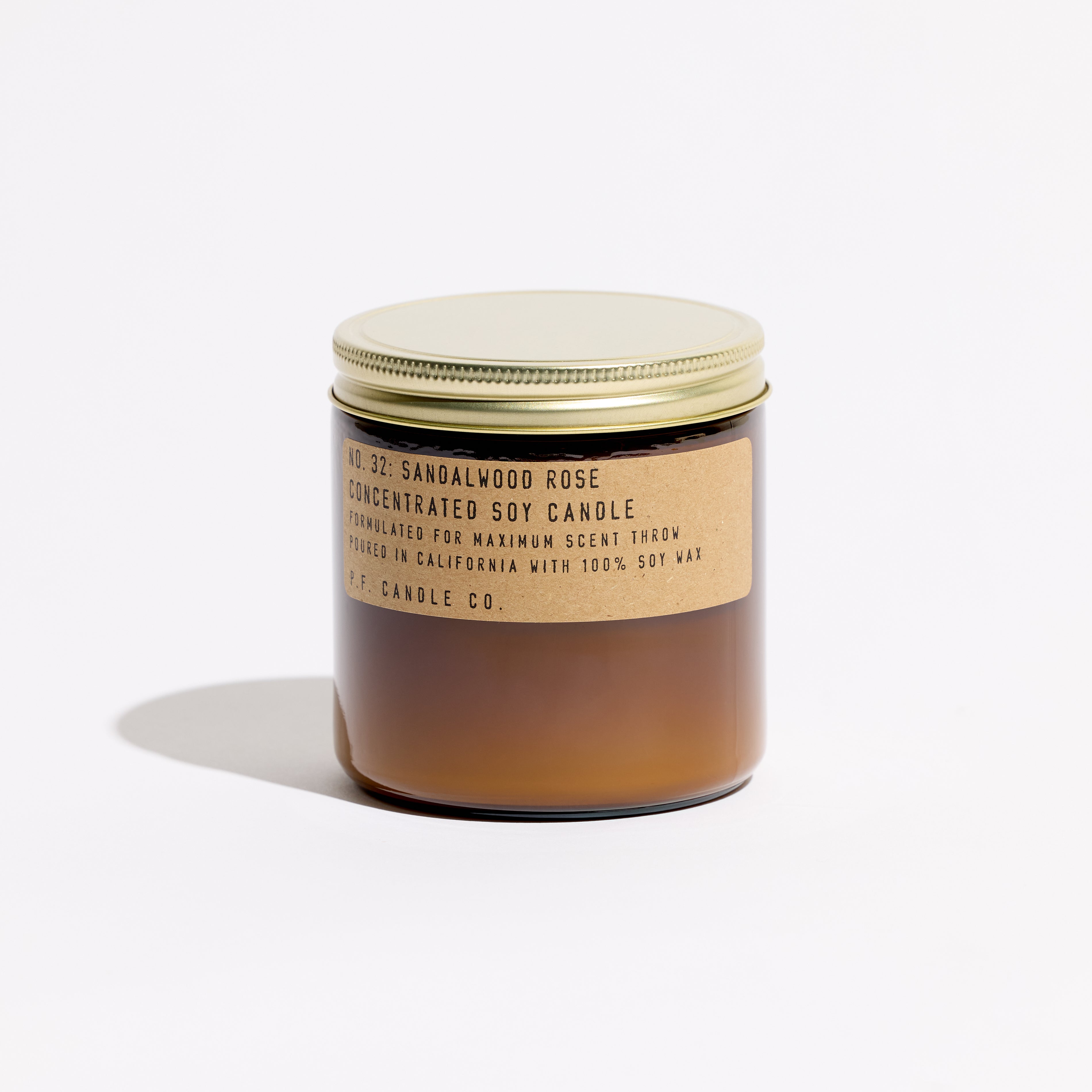 P.F. Candle Co. 7.2oz Standard Candle - Sandalwood Rose