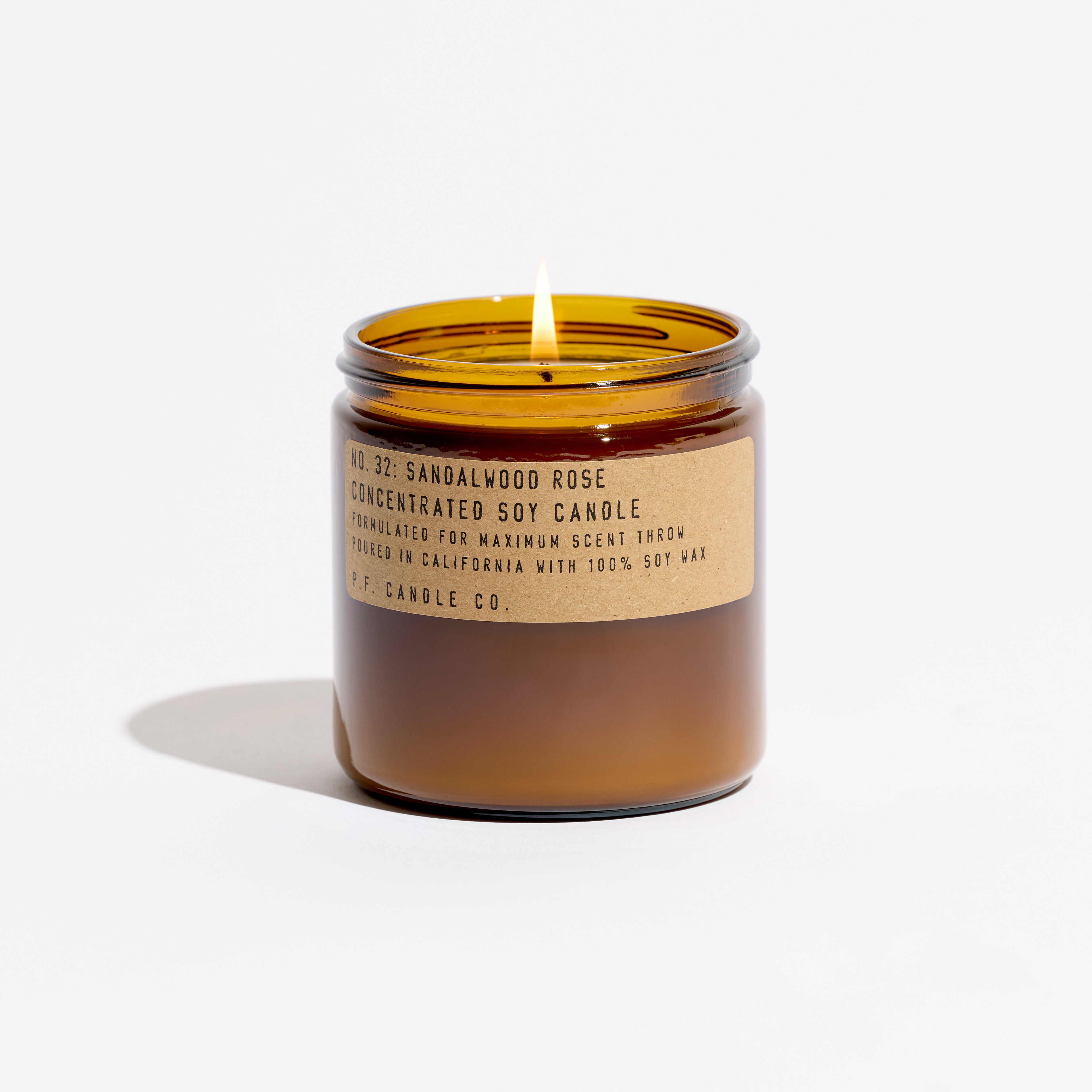 P.F. Candle Co. 7.2oz Standard Candle - Sandalwood Rose