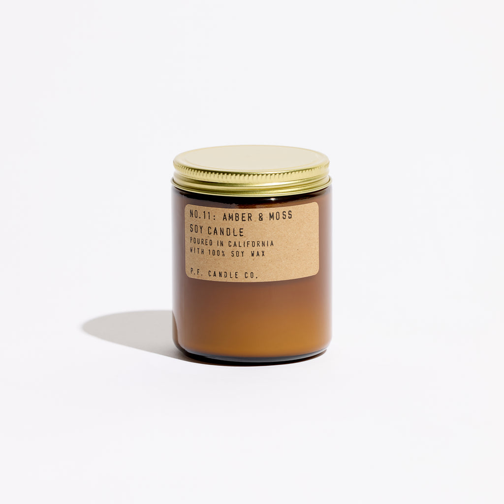 P.F. Candle Co. 7.2oz Standard Candle - Amber & Moss