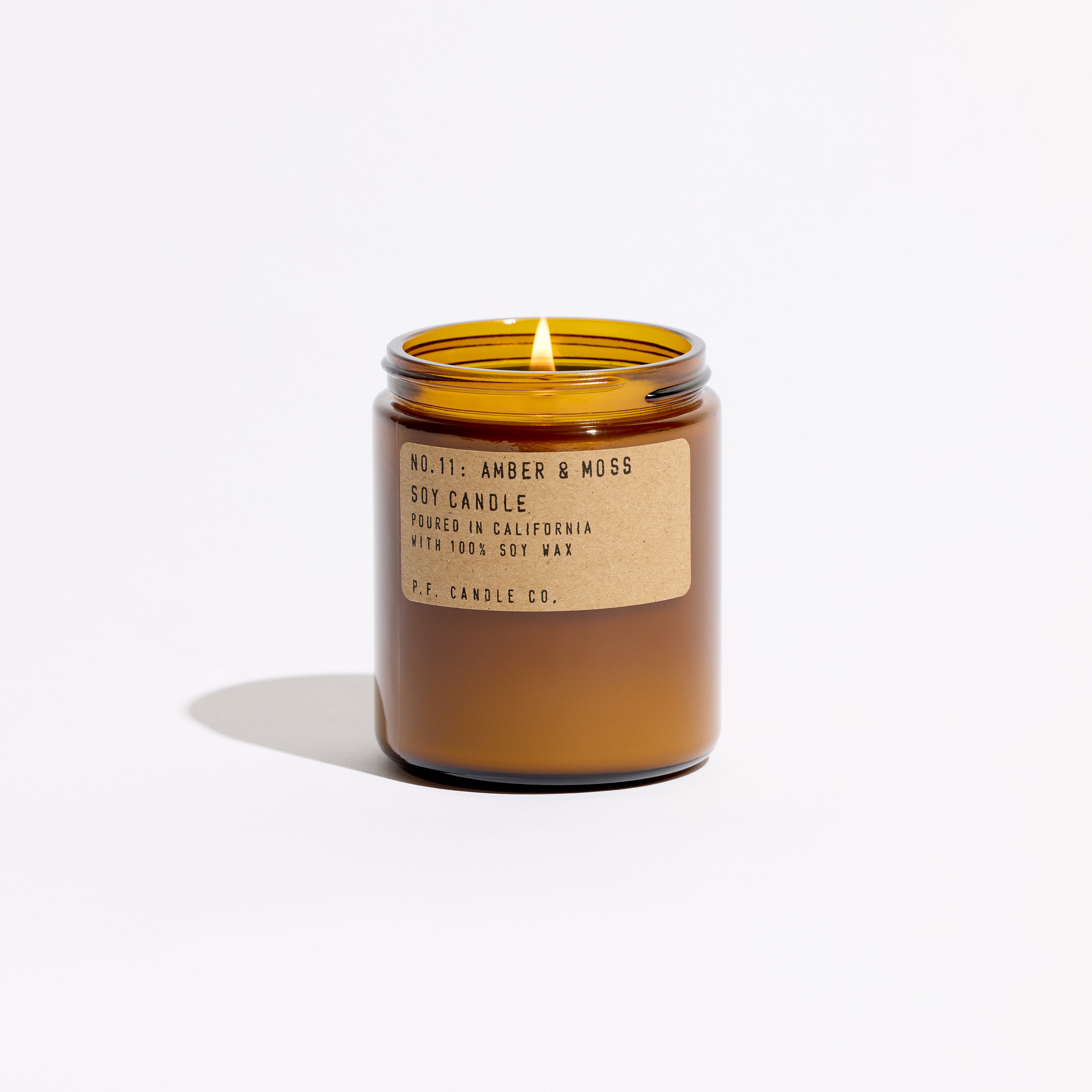 P.F. Candle Co. 7.2oz Standard Candle - Amber & Moss