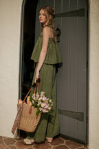 Billy Striped Wide Leg Pants