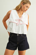 Sleeveless Sailor Top