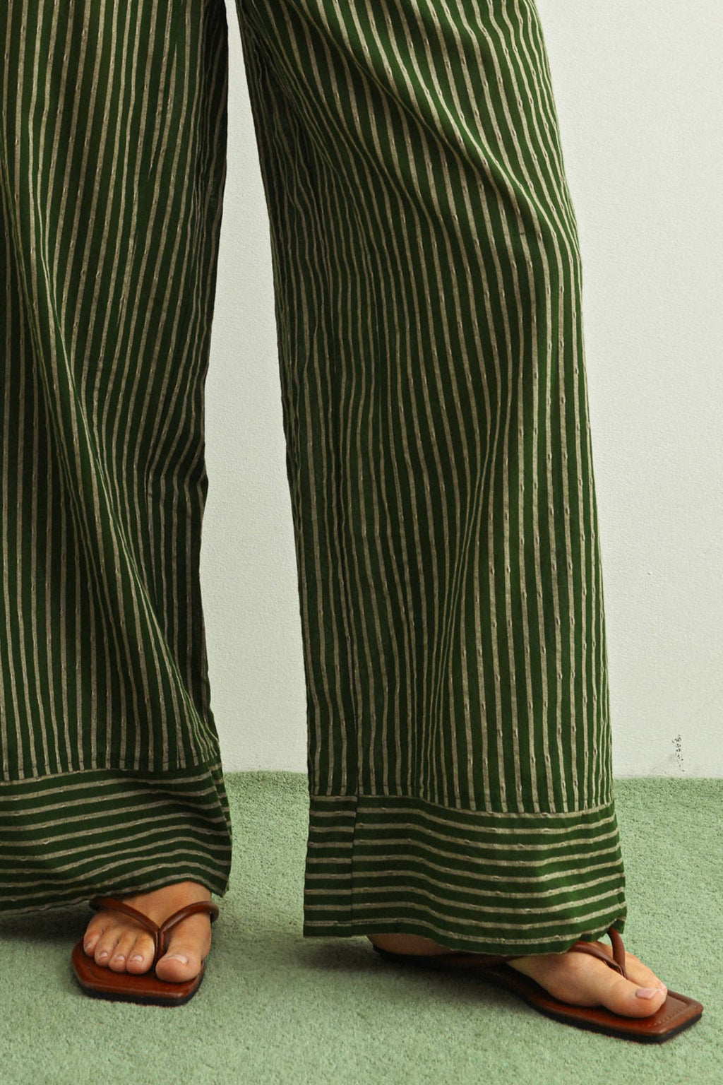 Billy Striped Wide Leg Pants