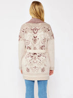 LOVESTITCH Belted Cardigan with Pockets
