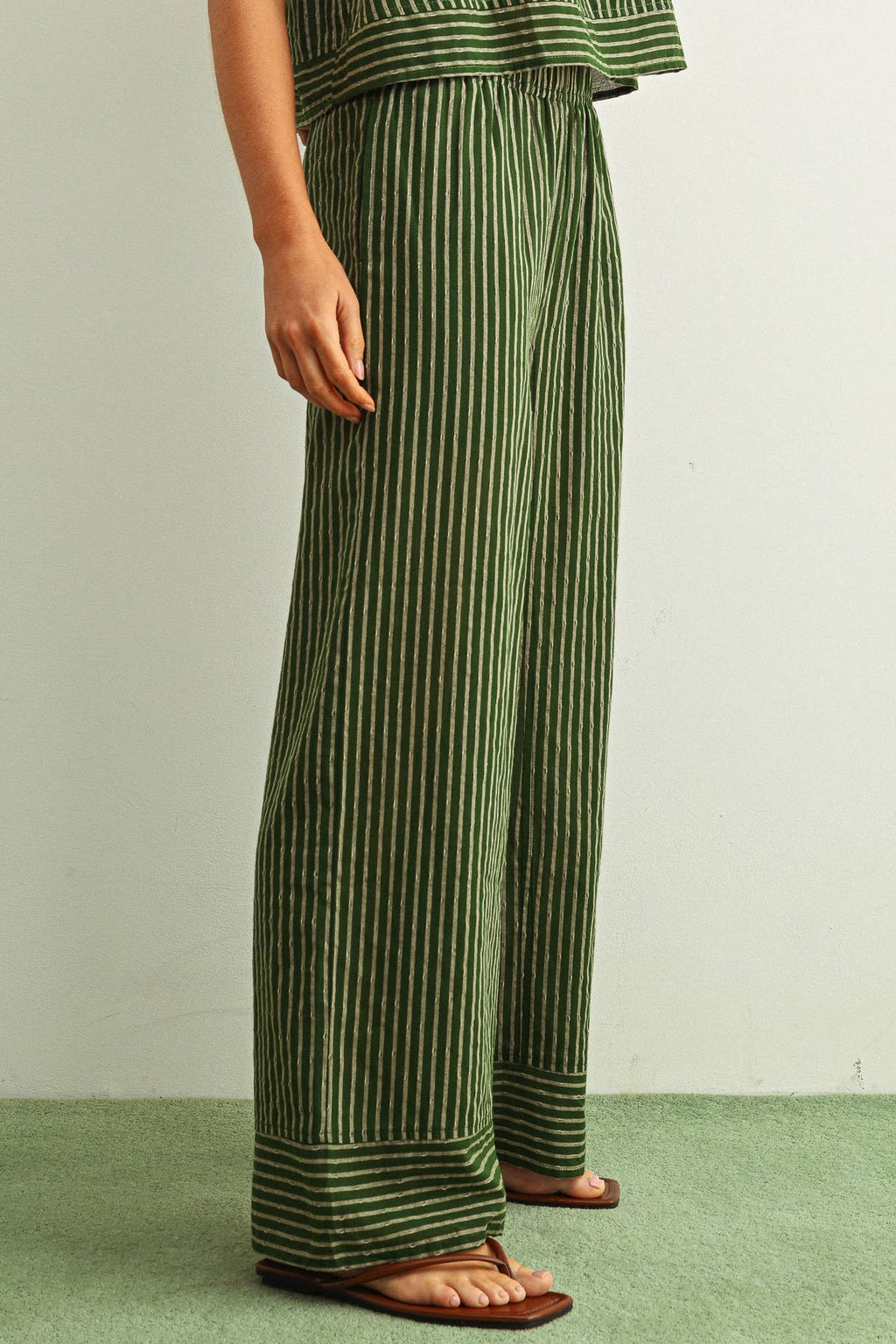 Billy Striped Wide Leg Pants