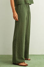 Billy Striped Wide Leg Pants