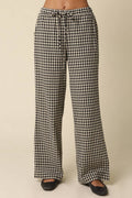 Sienna Gingham Drawstring Pants