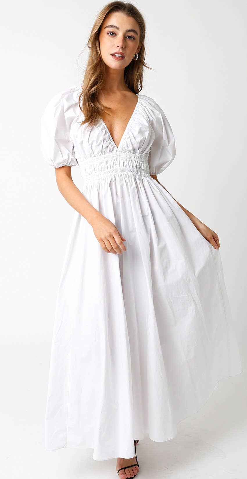 Hannah Cotton Maxi Dress